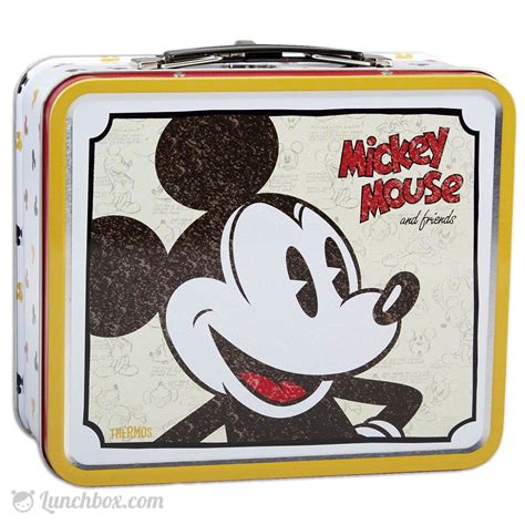 mickey mouse lunch box metal|mickey mouse lunch box value.